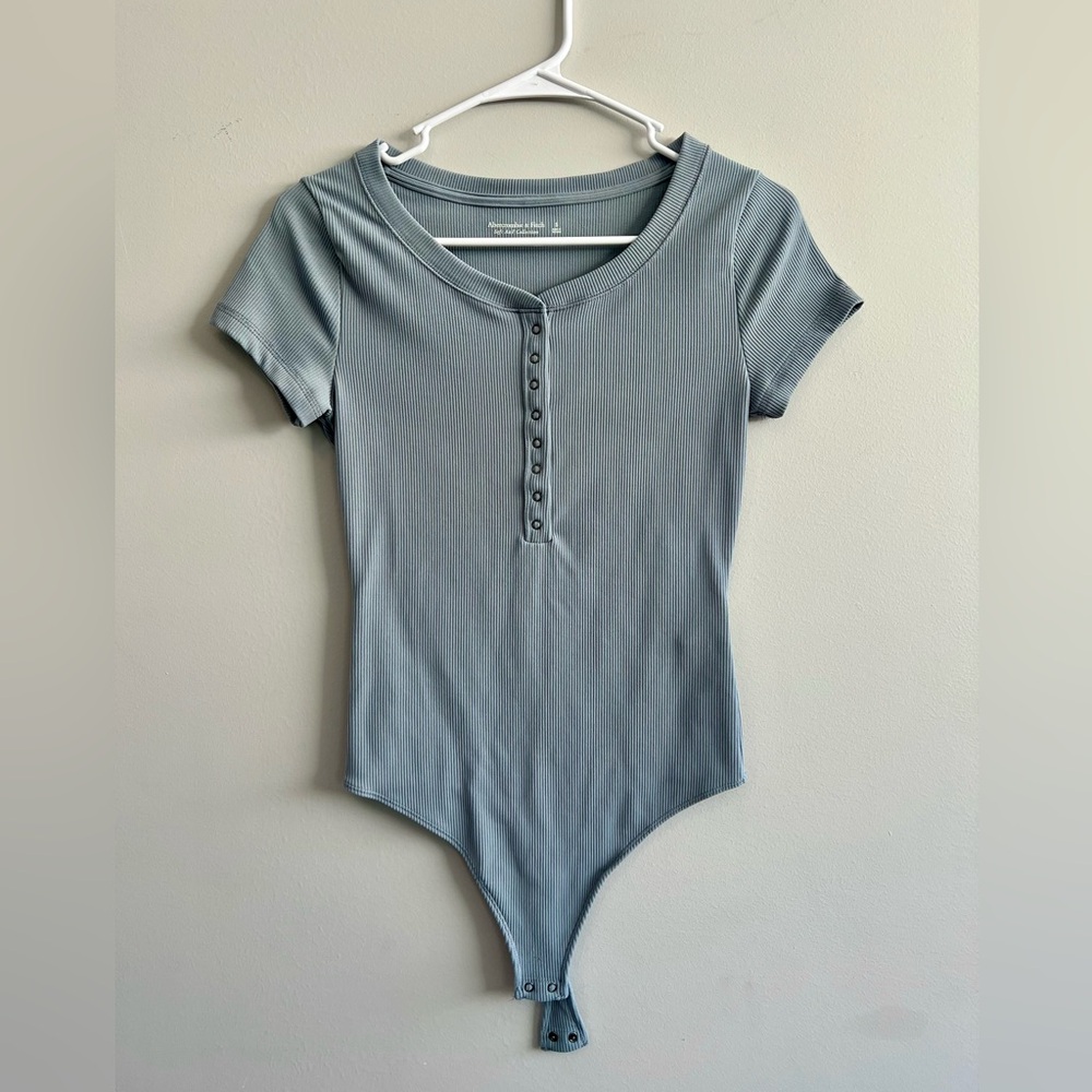 Abercrombie & Fitch Soft A&F Collection Ribbed Bodysuit